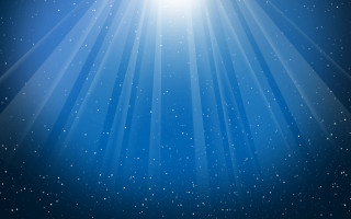 Bright light shines sky stars - volumetric light free wallpaper