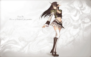 Woman short skirt boots white 2 - inspired free wallpaper