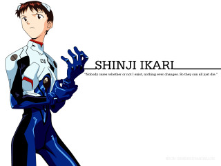 Man blue suit white background - anime visual free wallpaper