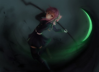 Aya goda green light anime - a green light free wallpaper