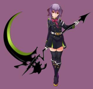 Anime girl sword moon dragon - eizan kikukawa free wallpaper