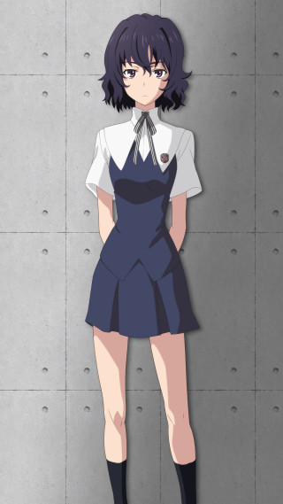 Woman short dress tie wall - a wall free wallpaper