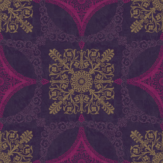 Purple gold flower black background - purple background free wallpaper