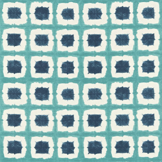 Blue white squares white background - new free wallpaper