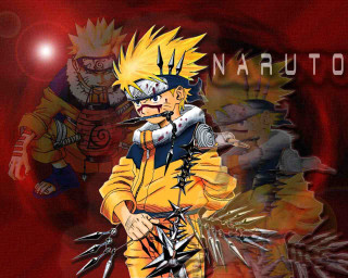 Man yellow jacket scissors red - baiōken eishun free wallpaper for desktop