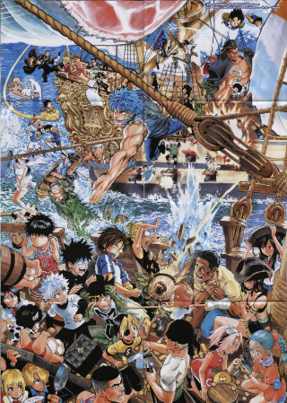 Boat pirate ship group people - a boat free wallpaper