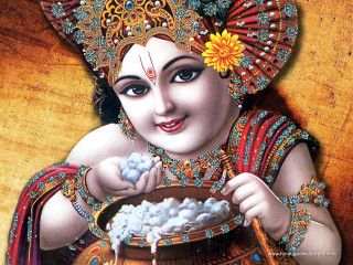 Woman holding bowl rice pot - an oil free wallpaper