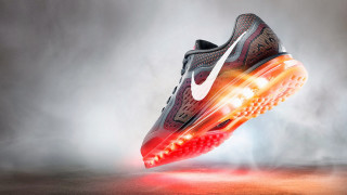 Shoes light air smoke foggy - smoke behind them free wallpaper