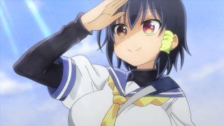 Girl uniform holding head hands - a girl in a uniform free wallpaper