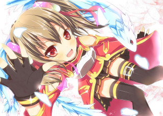 Anime angel wings red outfit - a red outfit free wallpaper