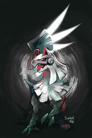 Cartoon character sword demon back 5 - derf free wallpaper
