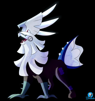 Cartoon white dog wings head - derf free wallpaper