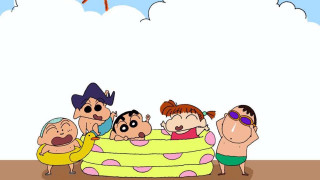 Cartoon characters pool water sky - a group of cartoon characters free wallpaper