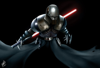 Star wars character lightsaber black - a light saber free wallpaper