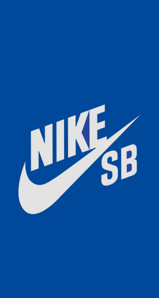 Nike sb logo blue background - cui bai free wallpaper