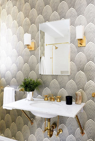 Bathroom sink interior modern clean 3 - anne rigney free wallpaper