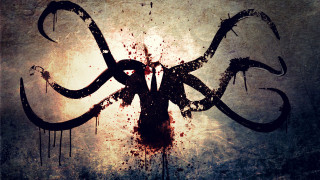 Person knife blood dripping painting - ben templesmith free wallpaper