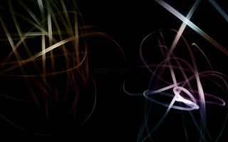 Black lines generative neon apelles - apelle free wallpaper