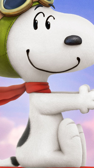 Cartoon dog goggles scarf red - free dogs wallpaper