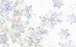 Snowflake pattern white background blue 2 - an gyeon free wallpaper for desktop