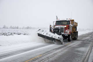 Snowplow winter road snow military - an gyeon free wallpaper for desktop