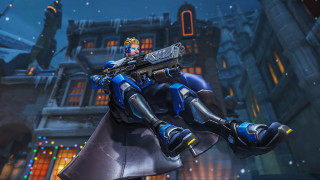 Futuristic man suit gun building - a futuristic suit holding free wallpaper