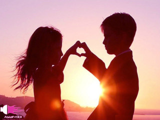 Couple people ocean sunset sun - sunset free wallpaper