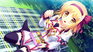 Girl school uniform bench book 2 - a bench free wallpaper