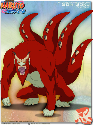 Cartoon character red demon big - body free wallpaper