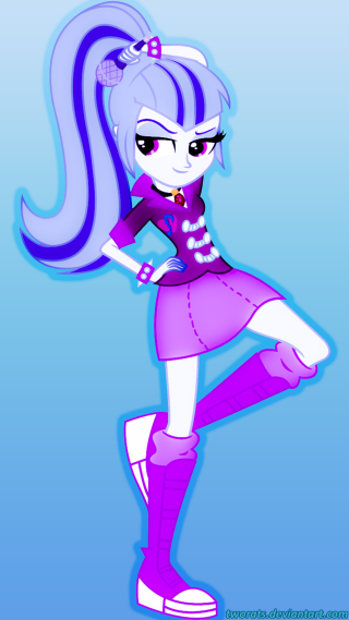Cartoon girl long hair boots - pop surrealism free wallpaper