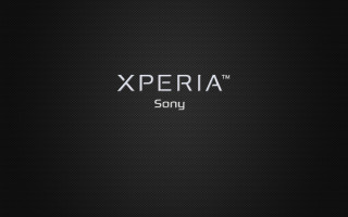 Black background xperia white sony - letterism free wallpaper