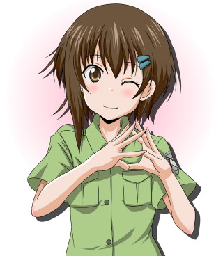 Girl hands together face folded - a girl free wallpaper