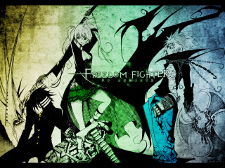 Anime couple demon wallpaper characters - a wallpaper free wallpaper