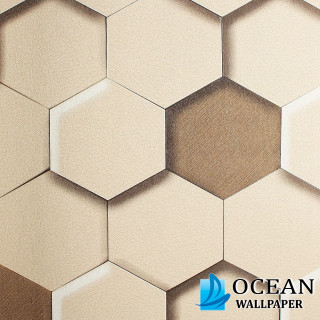 Hexagonal pattern tiles ocean wallpaper - hexagonal free wallpaper