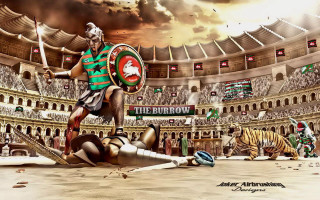 Roman soldier stadium sword shield - the other hand free wallpaper