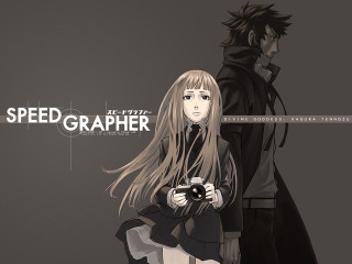 Man woman camera gun holography - aguri uchida free wallpaper