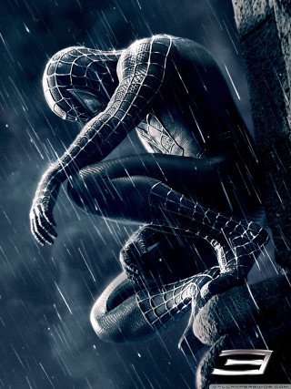 Spiderman ledge rain heroic bridge - a spider man free wallpaper