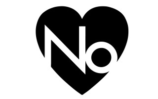 Black white heart letter n - text free wallpaper