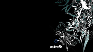 Black white plant leaves stem - the top of it free wallpaper