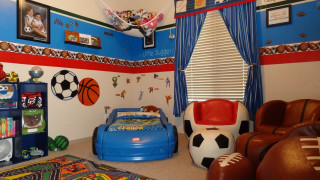 Soccer bedroom arts and crafts - a bedroom free wallpaper