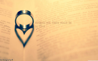 Ring shadow book quote love - a shadow free wallpaper