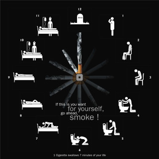 Clock person table man standing - a poster free wallpaper