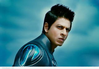 Futuristic man suit sky background - movie still free wallpaper