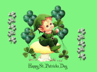 Green card little boy mushroom - a little boy free wallpaper
