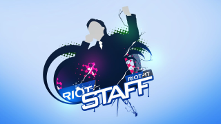 Blue black logo man suit - splash art free wallpaper