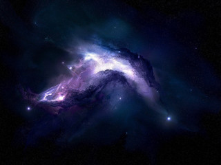 Colorful space large star center - eve ryder free wallpaper for desktop
