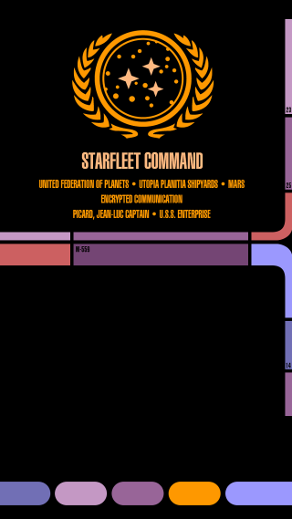 Black background star fleet command - free gaming wallpaper