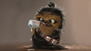 Chew character toothbrush surprised look - a toothbrush free wallpaper