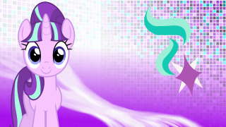 Pink pony blue tail star - a pink pony free wallpaper