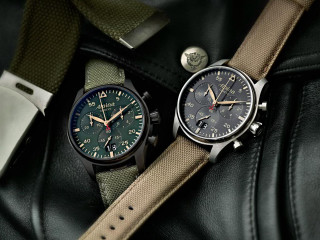 Watches leather bag knife background - sharp detail free wallpaper